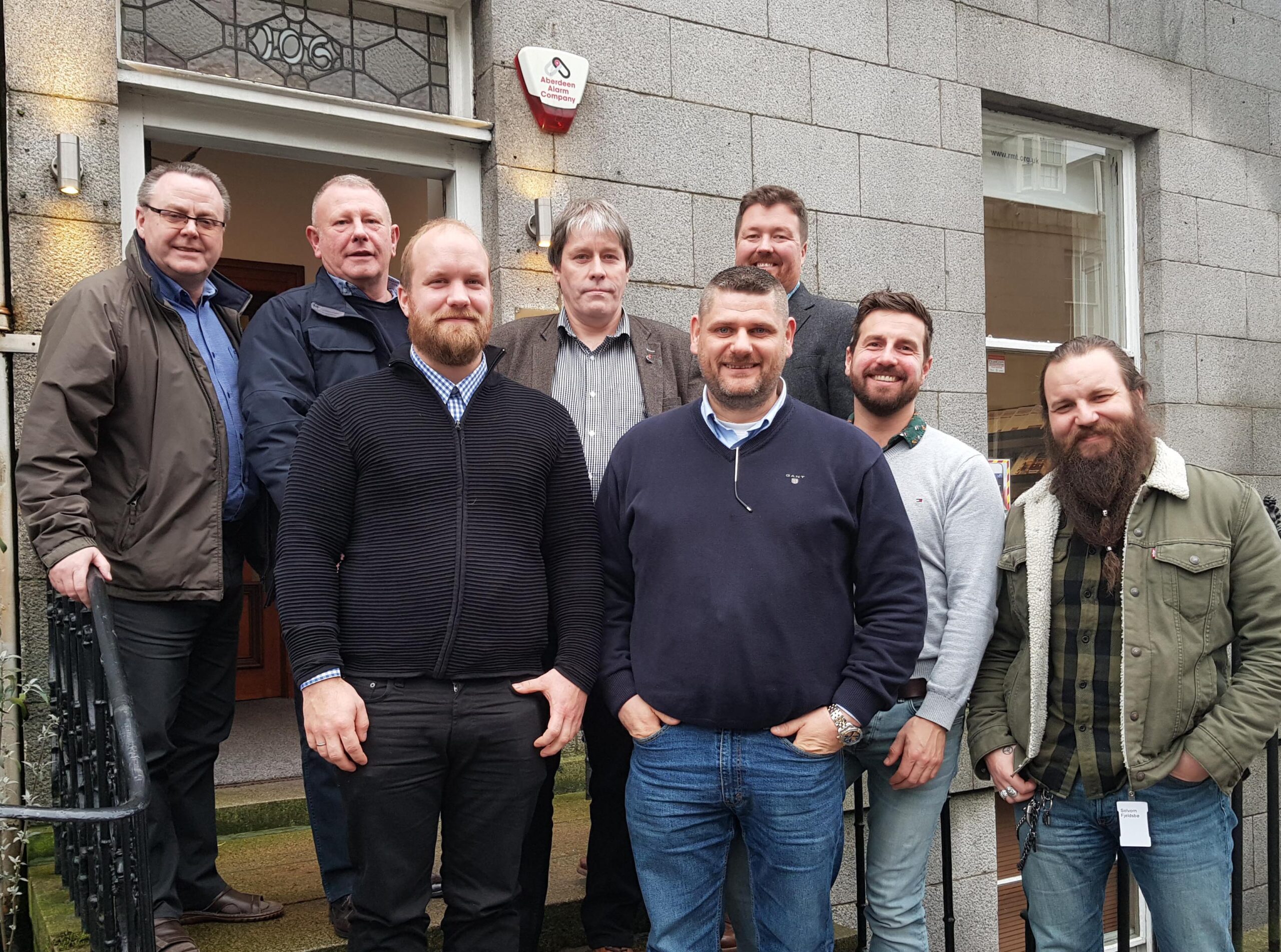 Representatives from Norwegian and UK unions met this week in Aberdeen to discuss helicopter safety. Photo: Atle Espen Helgesen/Industri Energi