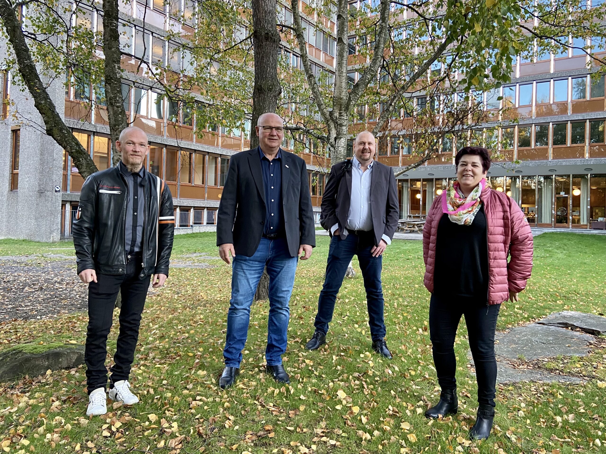 Forhandlingsutvalget for glass og keramisk industri. Foto: Johnny Håvik