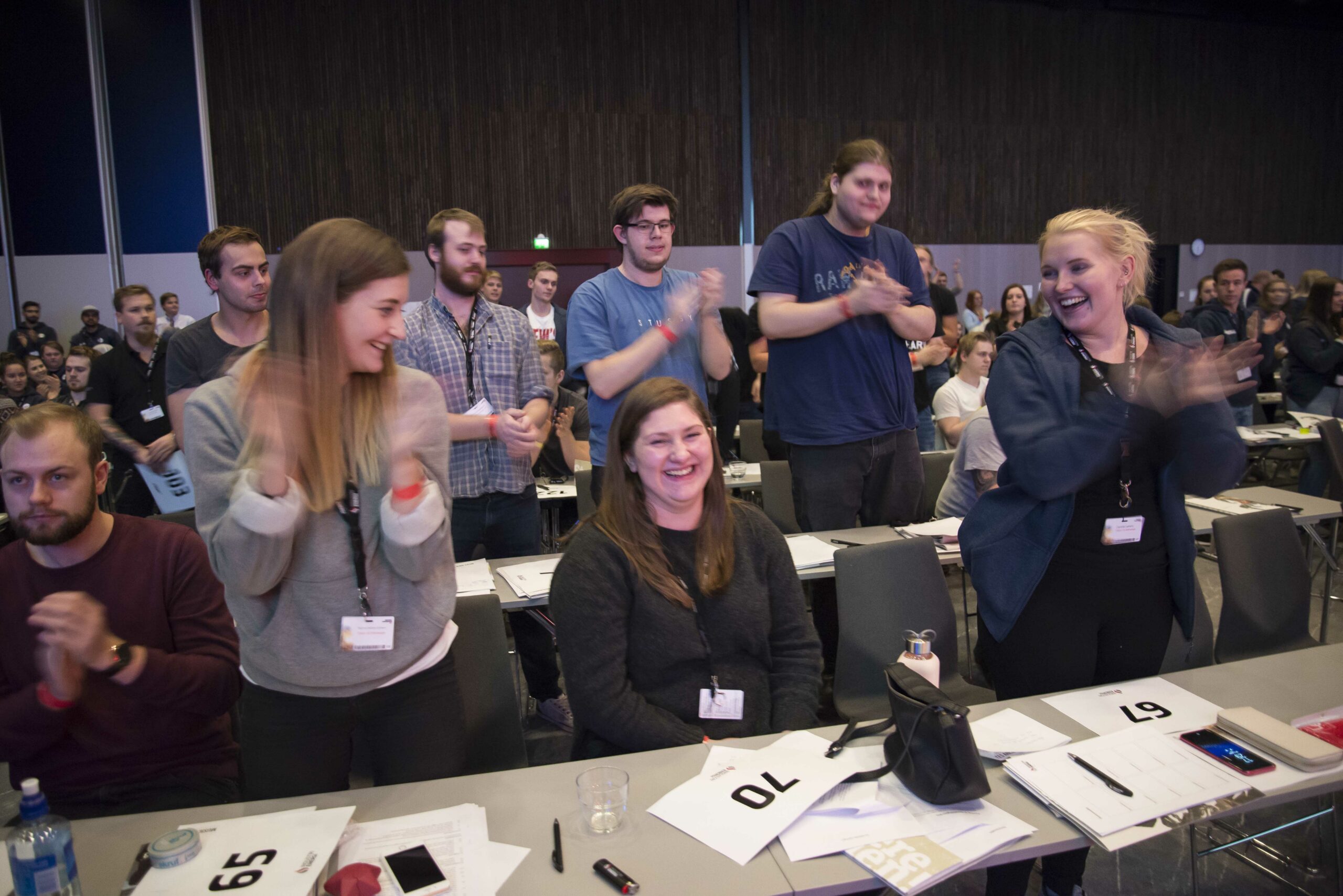 Charlotte Sæbjørnsen ble valgt som 1. nestleder med klart flertall. Foto: Atle Espen Helgesen