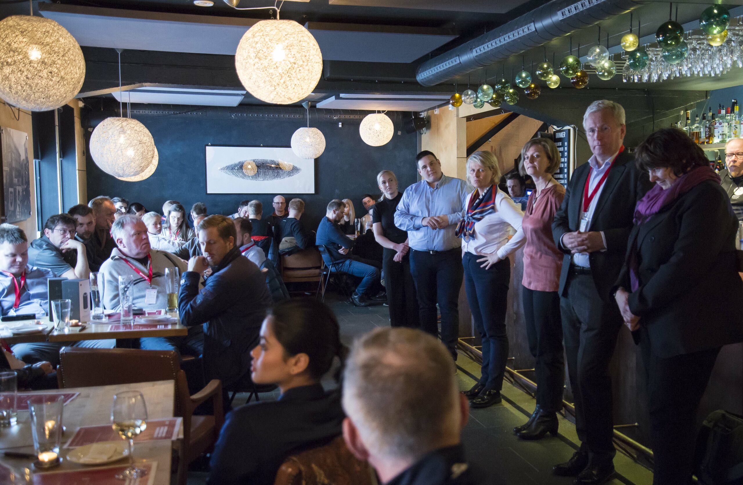 Drøyt 50 medlemmer lyttet til Industri Energi, Equinor, OD, Ptil og Vår Energi. Foto: Atle Espen Helgesen