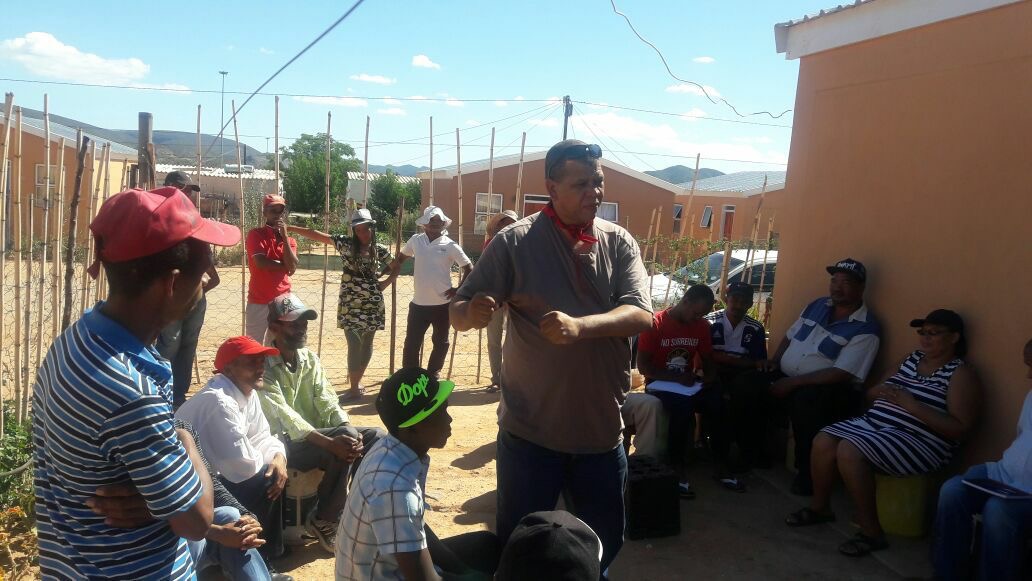 Trevor Christians er generalsekretær i CSAAWU i Sør-Afrika. Foto: Norsk Folkehjelp