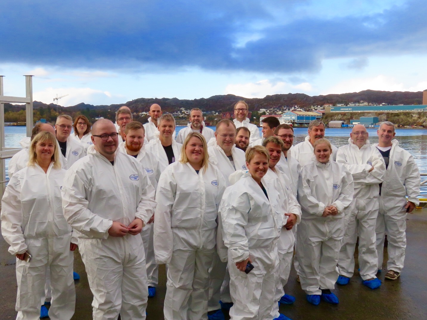 Bransjeutvalget for fiskemel- og fiskeforindustrien samlet i Egersund