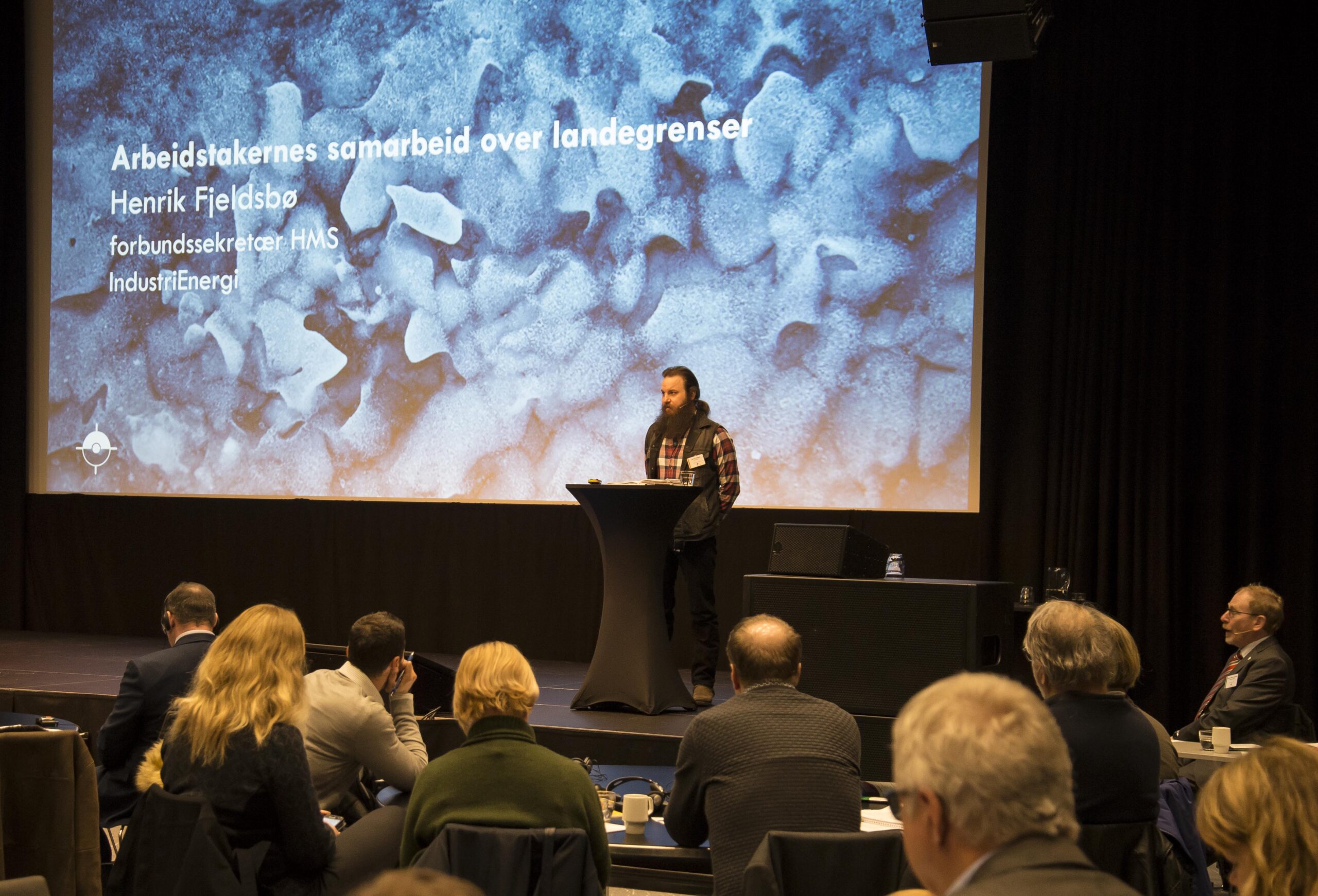 Henrik Fjeldsbø sa på Ptils nordområdekonferanse at bransjen ikke har råd til en ulykke i nord. Foto: Atle Espen Helgesen