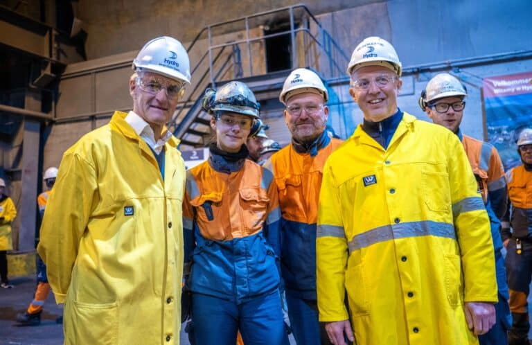 Ny hall og ny optimisme på Hydro Husnes