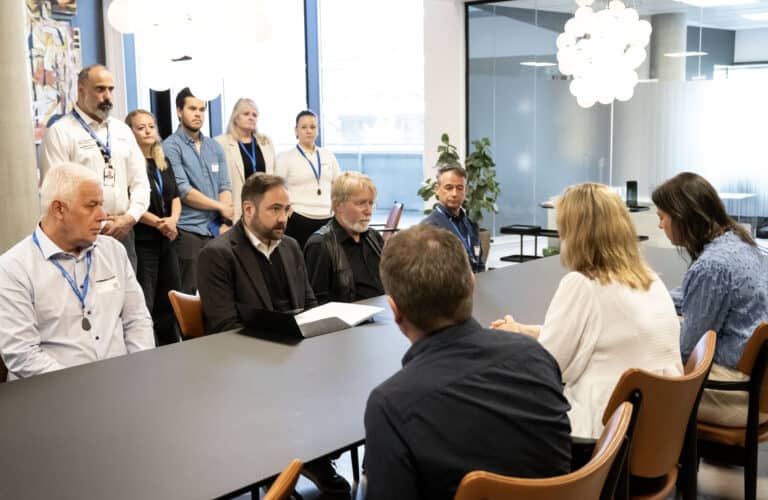 Forhandlingene om landbaseavtalen er i gang